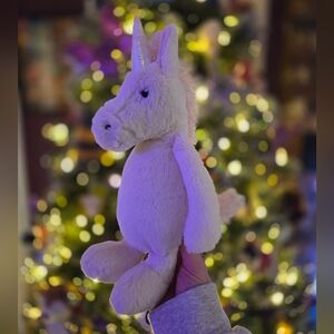 SOLD - Jellycat Medium Bashful Unicorn